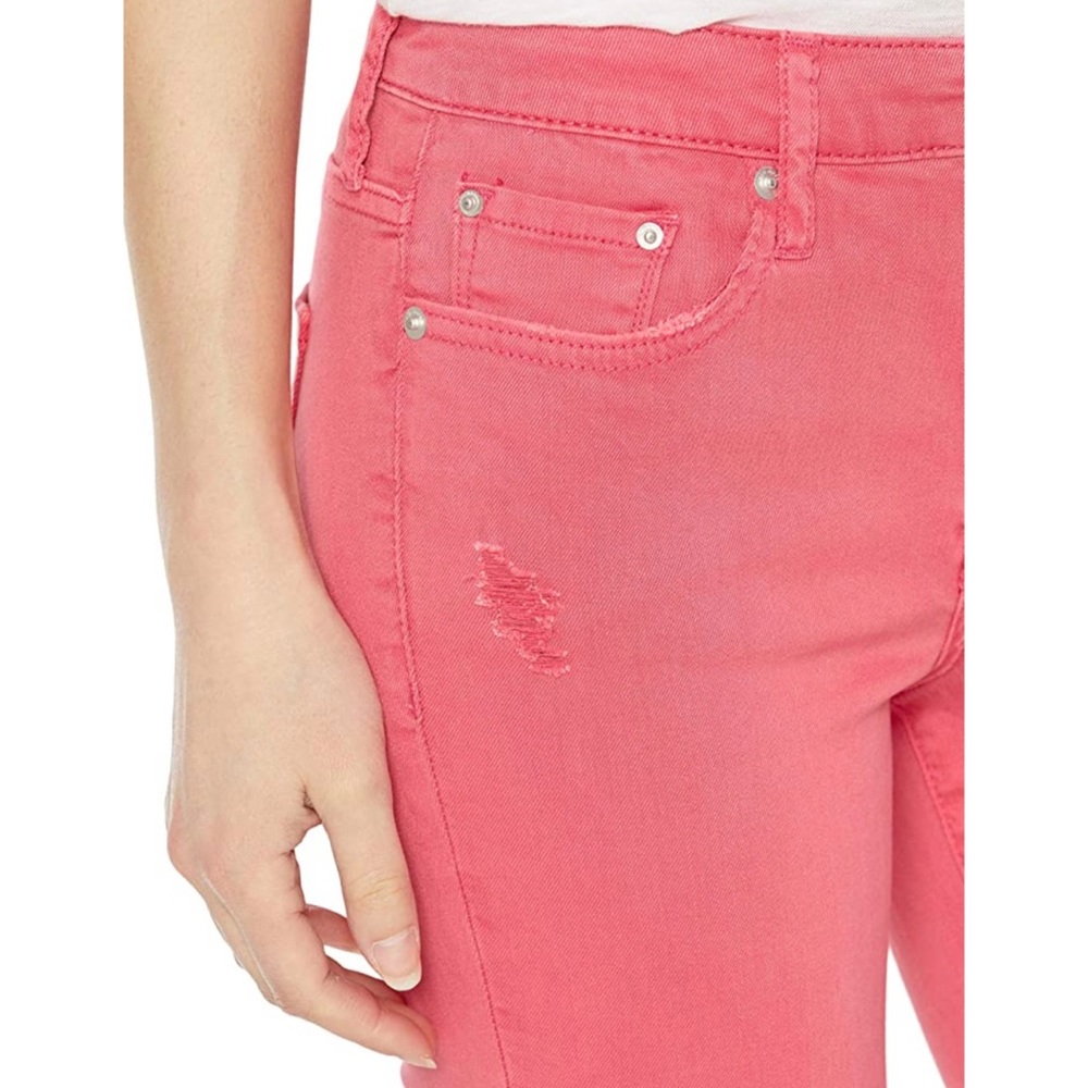 ELLA MOSS high rise pink skinny ankle jeans sz 29 - Picture 3 of 13